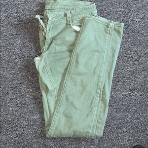 Olive green denim by alloy
